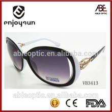 2015 lady fashion sunglasses with unique metal hinge pattern design wholesale Alibaba